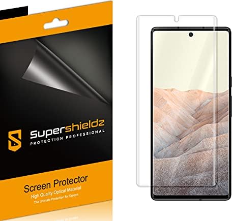 Supershieldz projetado para o Google Pixel 6 Pro Screen Protector, Alta Definição Clear Shield