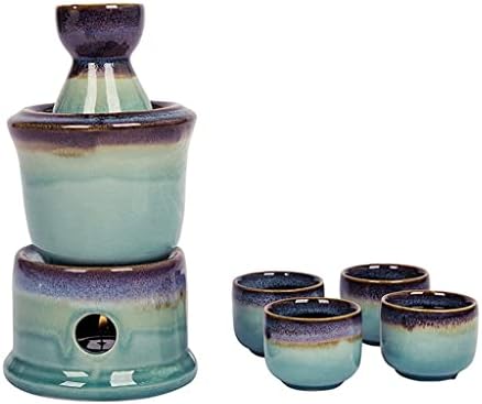 SDGH 7 PCS Japanes estilo cerâmica Cerâmica Servando Presente Com um conjunto mais quente de cerâmica de