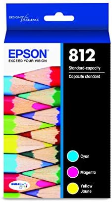 Epson T812 Durabrite Ultra Ink Capacidade Extra-alta Capacidade Black Cartuck e T812 Durabrite Ultra Ink