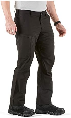 5.11 Tactical Men's Apex Cargo Work Pants, Flex-Tac Stretch Fabric, reformado, acabamento teflon,