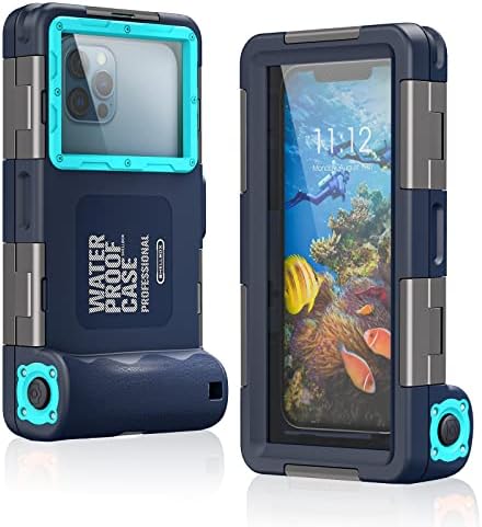 Caixa de telefone subaquático Yixxi mergulho para iPhone 14/13/12/11 Pro Max Mini Xr/X/Xs, Samsung Galaxy S22/S21/S20/S10