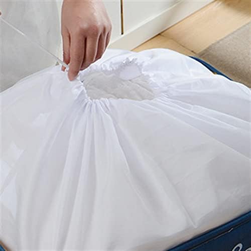 Jkuywx cesta de armazenamento de lavanderia de grande capacidade com roupas de armazenamento de roupas de armazenamento