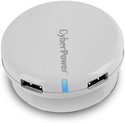 CyberPower CPH430PW 4 Port USB 3.0 Superspeed Hub - White