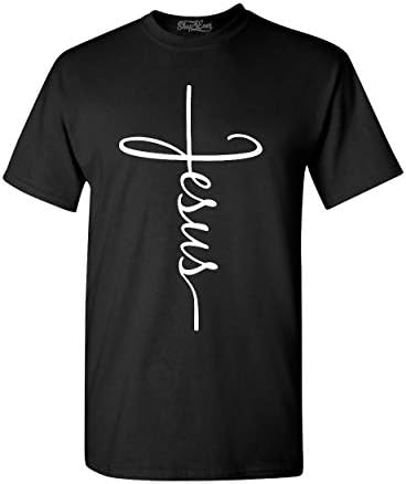 Shop4eve Jesus Cross Cross T-Shirt
