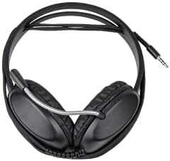 Fone de ouvido estéreo de 3,5 mm da Cyber ​​Acoustics com fones de ouvido e microfone de cancelamento