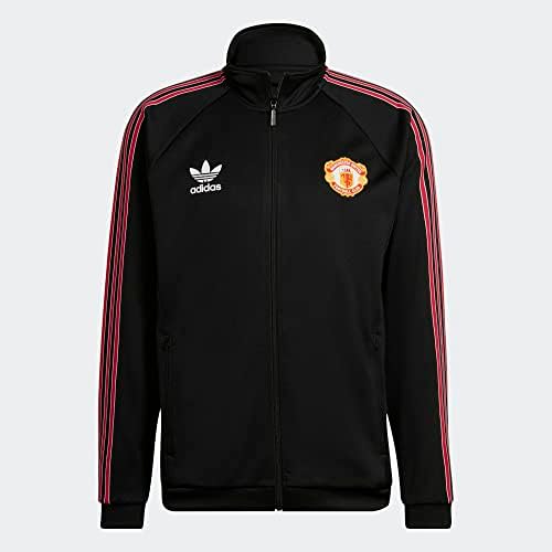 A adidas Originals Men's Manchester United Track Jacket, Medium