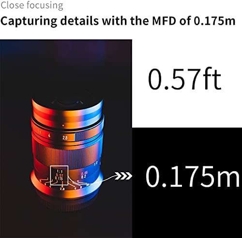 7artisans 60mm f2.8 ii foco manual da lente macro APS-C para câmeras M4/3 Mount Panasonic Olympus