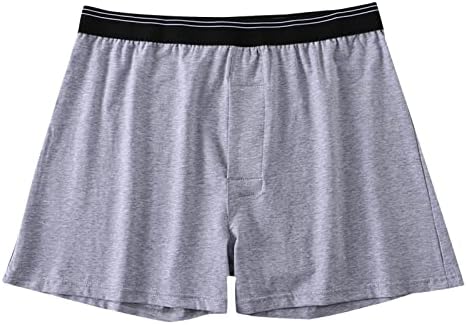 BMISEGM Men's Underwear masculino boxer Roupa Inferior Cotton Arrowhead Loose Plus Sizer Boxer Calças