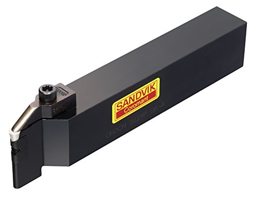 Sandvik Coromant CRDCN3225P12A Porta de inserção de torneamento, haste retangular, aço, externo, grampo,