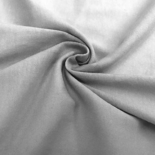 American Baby Company 2 pacote de algodão natural malha 18 x 36 Cradle/Bassinet Sheet - ajustado, branco