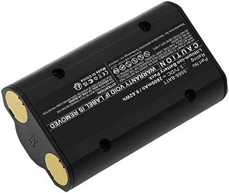 Bateria de lanterna digital de sinergia, compatível com lanterna Nightstick XPR-5568, Ultra High