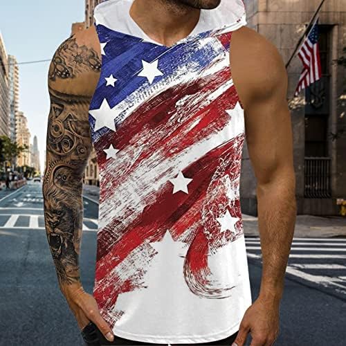 BMISEGM Grandes e altos camisas para homens masculinos no verão da independência do dia 3D casual tops