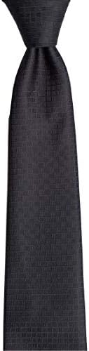 Kissties 63 '' xl sólido gravata extra longa gravata de casamento + caixa de presente