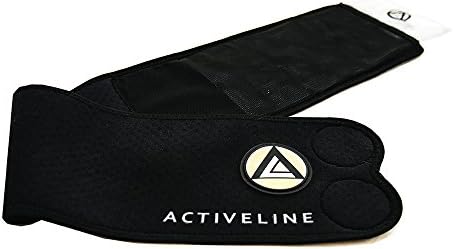 A ActiveLine Sports Sport Ice and Therapy Utility Wrap e Reutable Cobing Pod Kit, Black