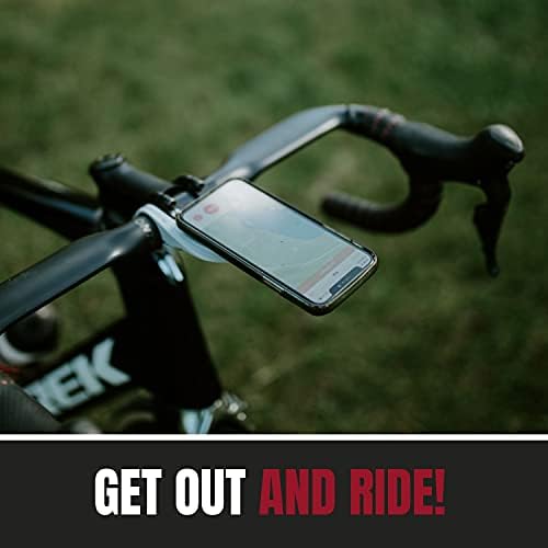 KOM Ciclismo Garmin Edge Universal Celular Mount Adapter Anexe seu iPhone ou qualquer smartphone a qualquer montagem