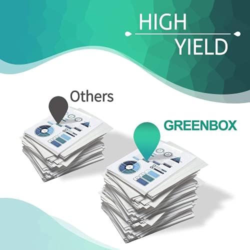 GreenBox Remanufaturado 94 95 Substituição de cartucho de tinta de alto rendimento para HP 94