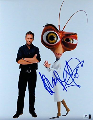 Hugh Laurie assinou autografado 11x14 monstros fotográficos vs. aliens barach 852309
