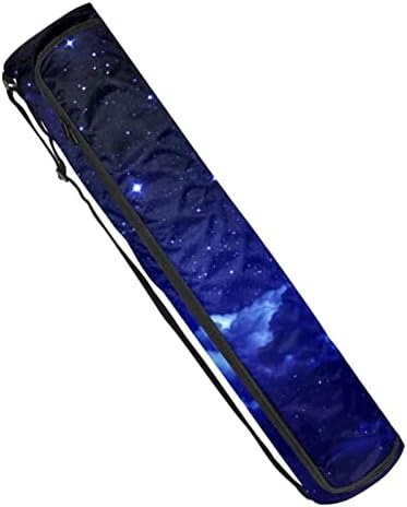 Ratgdn Yoga Mat Bag, Galaxy Moonlight Exercício de ioga transportadora de tape