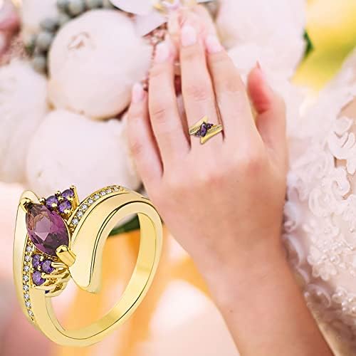 2023 Novo engajamento Rodada de zircões de zircões femininos anéis de casamento anéis de jóias para