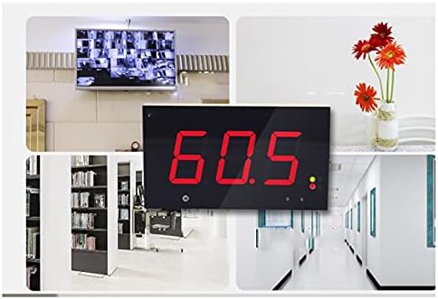 Walnuta 30 ~ 130dB Medidor de nível de som de 130dB Medição de ruído do medidor digital para barra de parede interna/escritório/parede