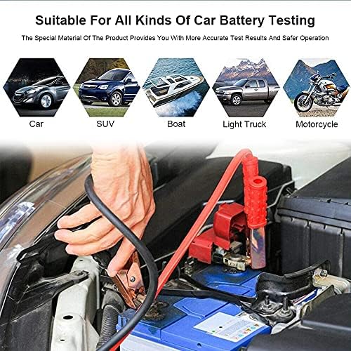 Slsfjlkj Automotive Digital Car Battery Test 12V 6V DC DOILHOIGNIC Tool Lights LED LUZES VEÍCUL
