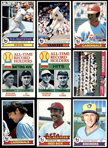 1979 Topps Baseball Complete Conjunto NM+