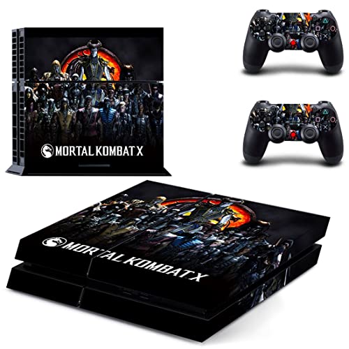 Para PS5 Digital - Game Ninja Mortal Best War Kombat X PS4 ou PS5 Skin Skin para PlayStation 4 ou 5 Console e Controladores