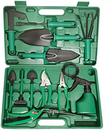 Xiaochao Garden Tools Set 13 PCs Kit de ferramentas de jardinagem em aço inoxidável com estojo de