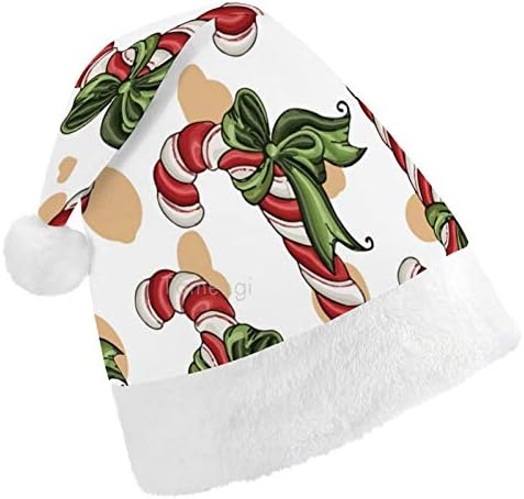 Chapéu de Papai Noel de Natal, Feliz Natal de Natal Chapéu de Férias para Adultos, Unisex Comfort Chapéus