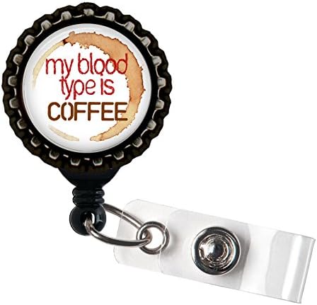 Resina de café do tipo sanguíneo Black Ratge Reel ID do suporte