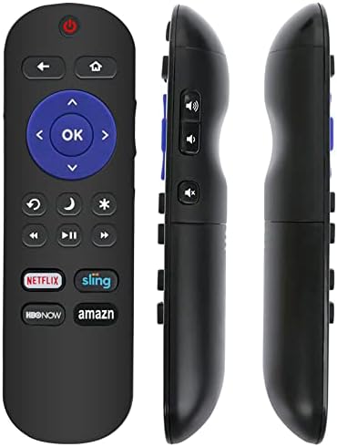 LC-RCRUS-17 Replace Remote Compatible with Sharp Roku TV LC-50LB481U LC-43LB481U LC-55LB481U LC-50LB601U