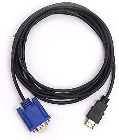 Simyoung hdmi masculino para VGA Male D-Sub 15 pinos m/m Adaptador Converter Cable Converter Signal do