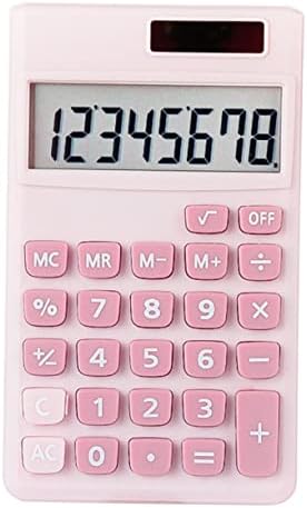 Calculador de mão solar calculador de mão solar de mini computador calculadora de mesa calculadora de plástico