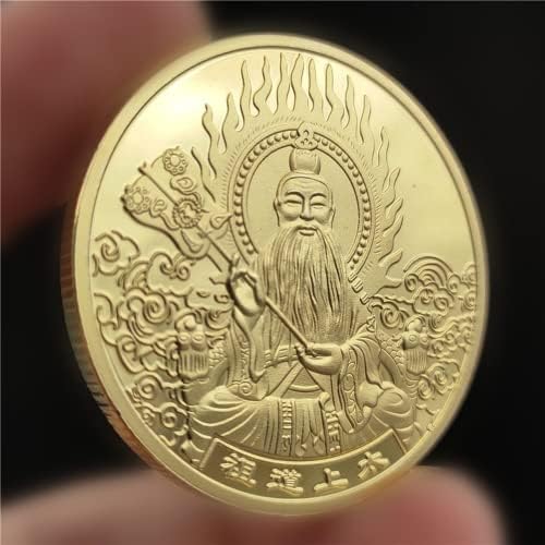 Estilo chinês Moeda de sorte boa sorte para você bagua moeda crença religiosa coin comemorativa