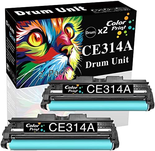 ColorPrint Compatível CE314A Substituição de tambor de imagem para HP 126A CE314 314A Trabalho