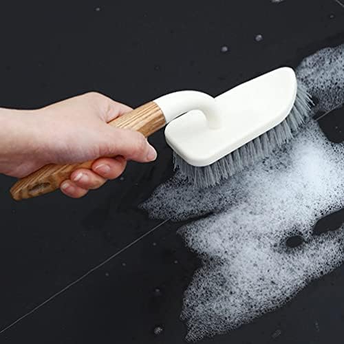 Escova de limpeza do banheiro do doool Conjunto de lavagem Scrub Scrub Comfort Brush Brush com cerdas