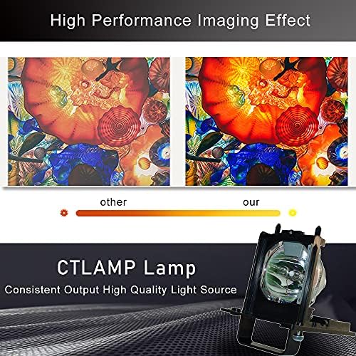 CTLAMP A+ Qualidade 915B455012 Lâmpada de lâmpada de projeção traseira com alojamento compatível com