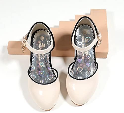 Sapatos de garotas sapatos de couro pequenos sapatos solteiros sapatos de dança de dança meninas