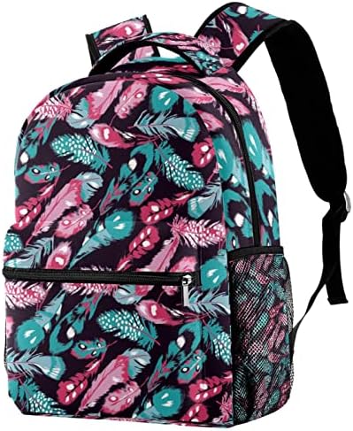Backpacks de backpacks de penas de penas meninos para meninos da bolsa de livros de viagens de viagem de camping