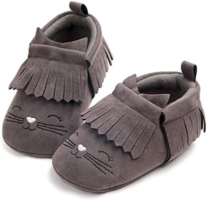 Sapatos infantis para criança sola de sola de solteiro tamel tamel bordado de desenho animado sapatos