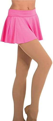 Body Wrappers Girls Microtech Skirt -Lack -8-10