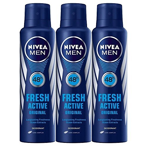 Nivea Men 48 Hour Fresh Active Desodorant, 150ml