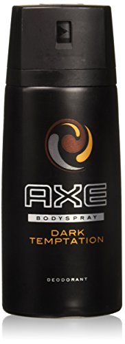 Axe deodorante Spray corporal Tentação escura Fragrância masculina 150ml 5,07oz