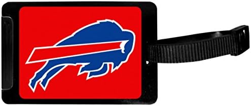 Siskiyou Sports Unisisex NFL Buffalo Bills Bagage Tag, Black, 3,25
