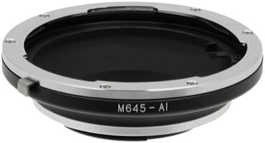 Fotodiox Pro Lente Mount Adapter Mamiya 645 MF Lentes para Nikon F-Mount Cameras