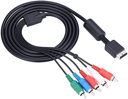 Cabos de áudio Diydeg, AV Multi out Video Cable, Cabo de áudio para PS2 Connect to HDTV ou EDTV para