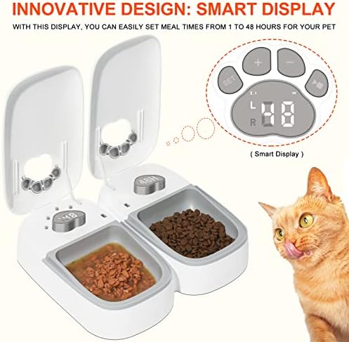Pacotes de gelo Zmayplus 2pcs, adequados para alimentador de gatos inteligentes do ZmayPlus, alimentador de