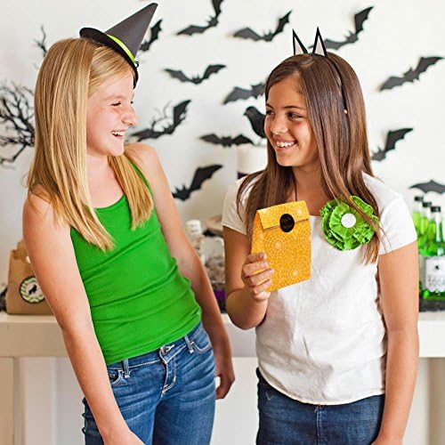 Sacos de papel para festas de festas de Halloween de 60pcs de Halloween, festas favorecem sacolas de boa