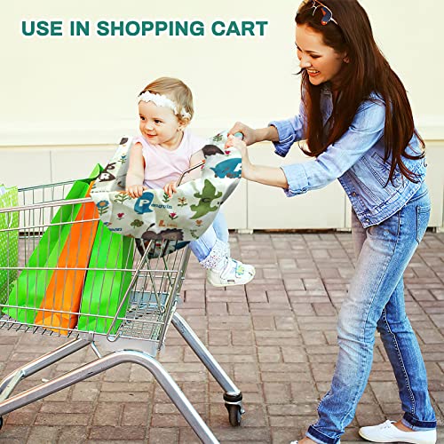 Capa de carrinho de compras para bebê, capa de cadeira alta, capa de carrinho para bebês, crianças