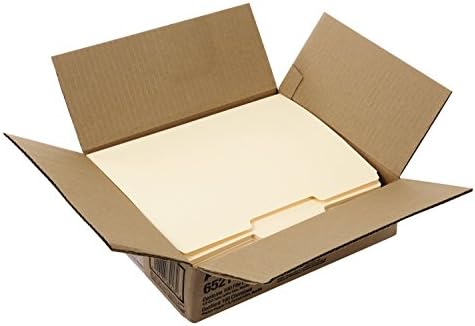 Pastas de arquivo penduradas pendaflex recicladas, 25 por caixa e pastas de arquivo, tamanho da letra, 8-1/2
